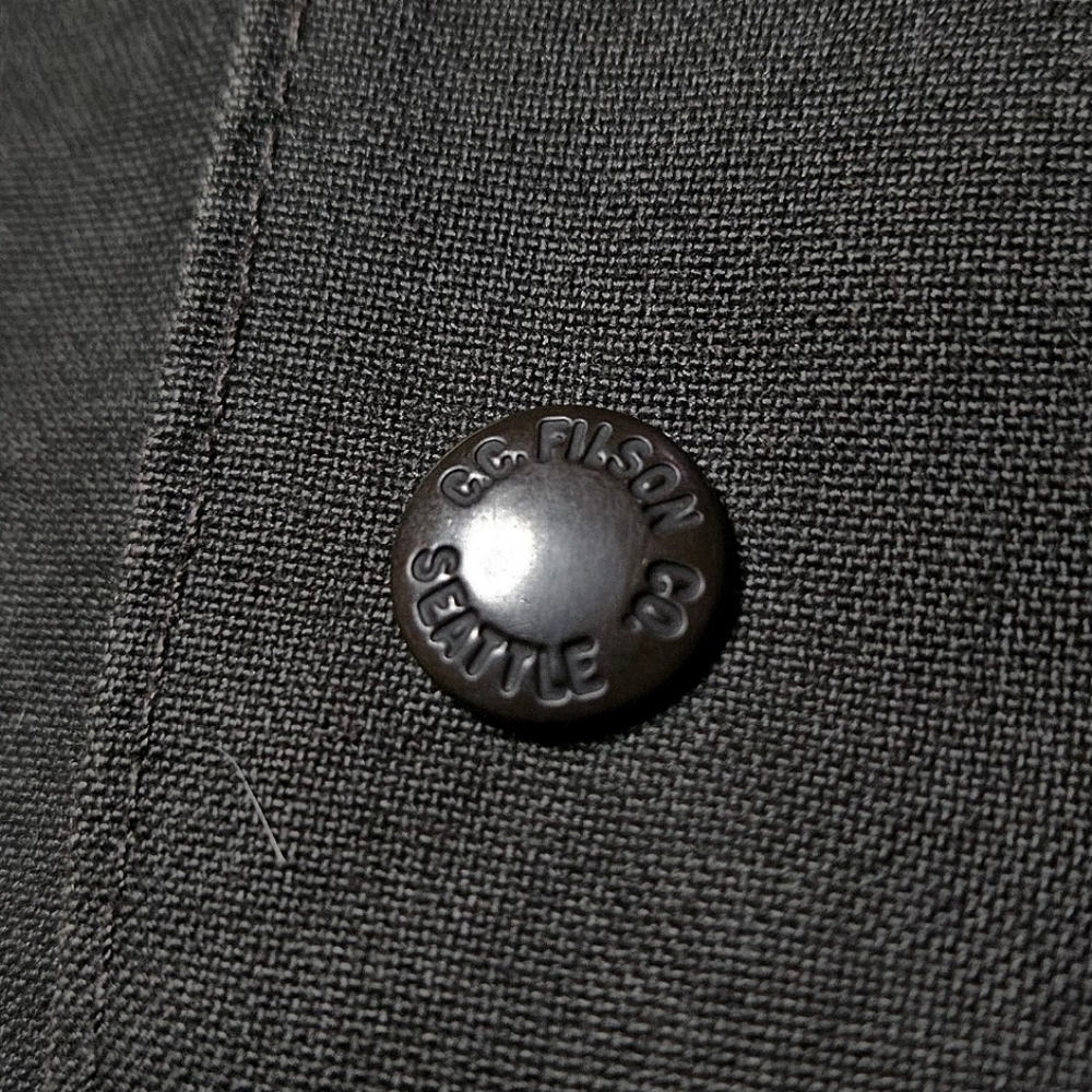 Filson | Tin Cloth Cruiser Jacket | Raven Black | Mens | XL - Picture 11 of 16